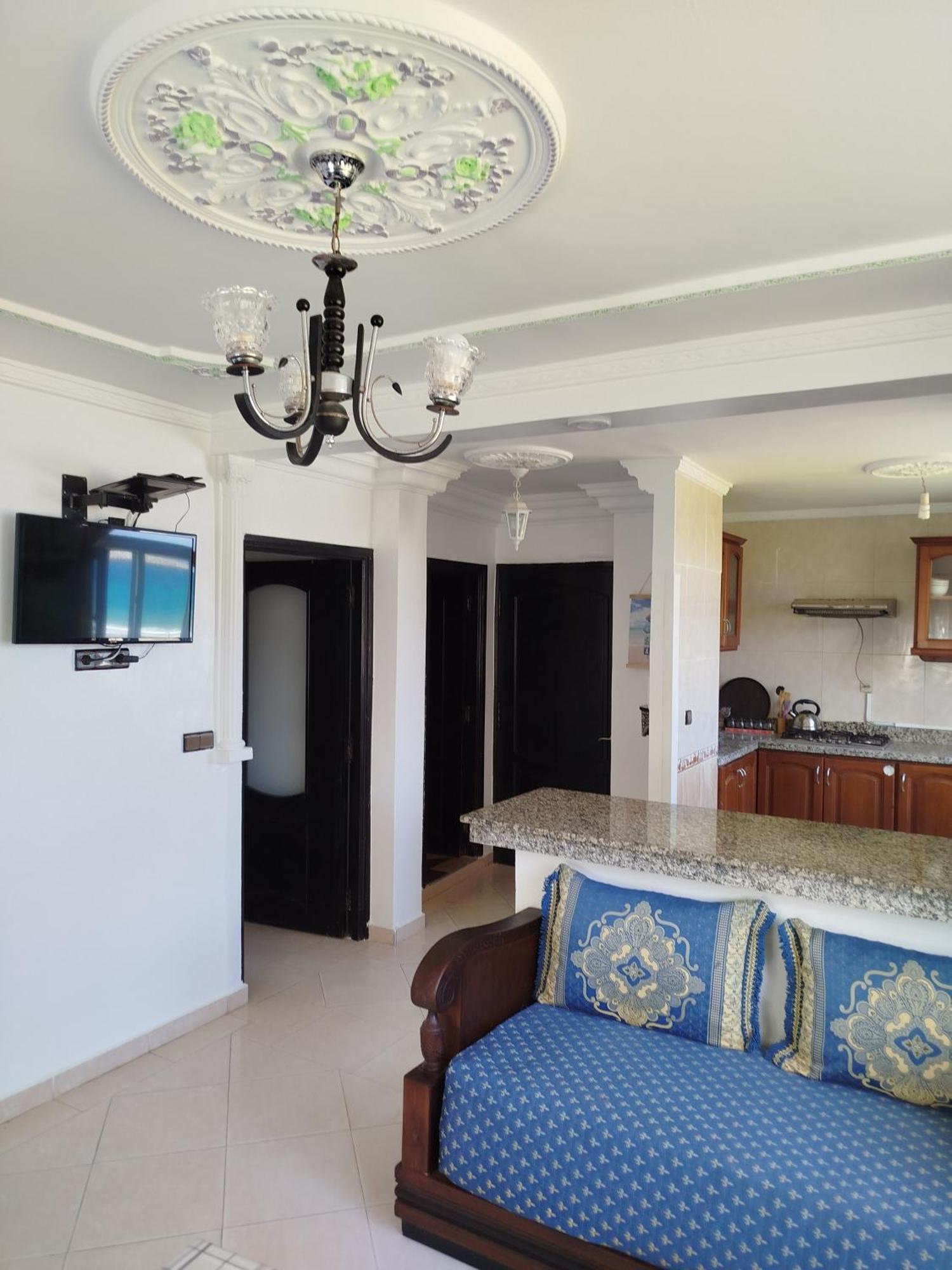 Apartment Corniche Ksar Sgher Ksar es Sghir Luaran gambar